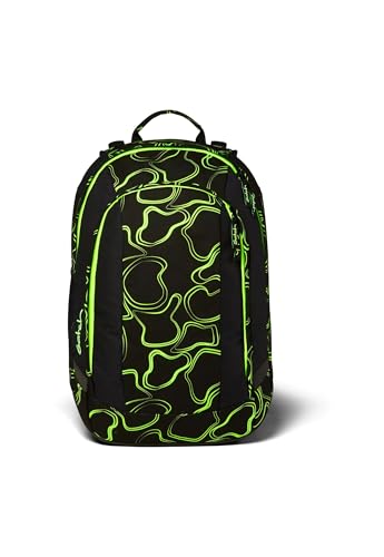 Satch Jugend Unisex Air Mystic Nights Rucksack, Lila, Schwarz, Rosa (Mehrfarbig), Taille Unique im Sale